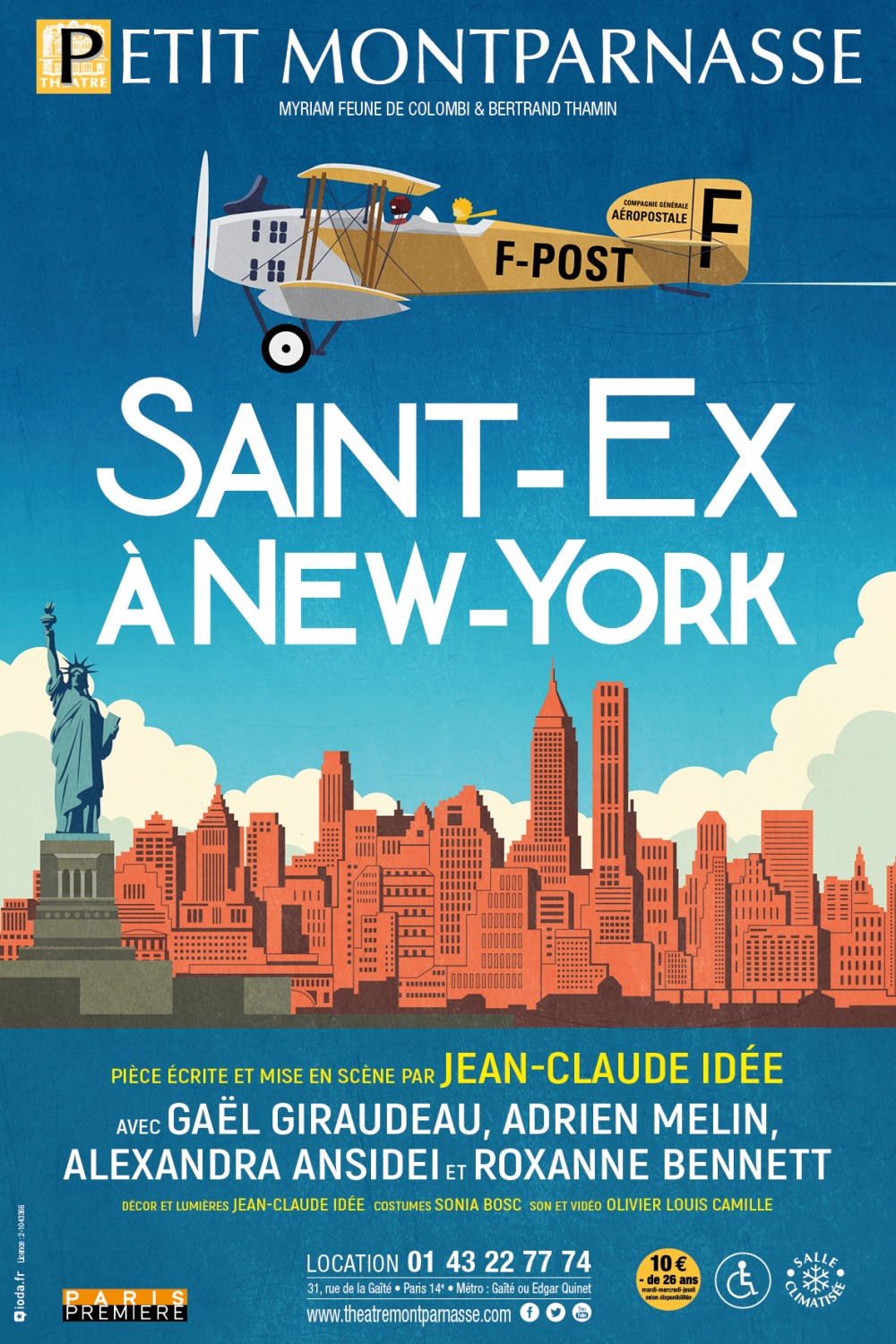 Saint Ex à New-York Saint Ex à New-York