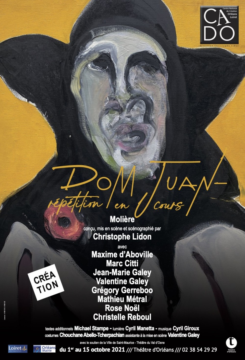 Dom Juan - Répétition en cours Dom Juan - Répétition en cours